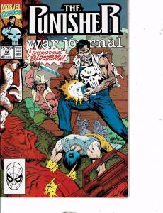 Lot Of 5 The Punisher War Journal Marvel Comic Book #21 23 24 25 27 AH8