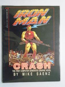 Iron Man Crash GN #1, The First Computer Generated Graphic Novel! 4.0 - 1988