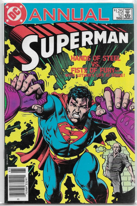 Superman   vol. 1  Annual   #12 VG (1986) Lex Luthor Bates/Saviuk, Bolland cover