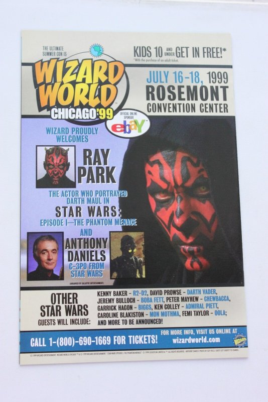 Star Wars: Episode I: The Phantom Menace #½ (1999) NM