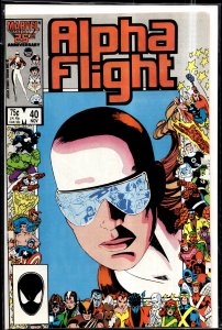Alpha Flight #40 (1986) Alpha Flight