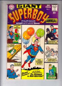 Superboy Annual #1 (Jun-64) VG/FN+ Mid-Grade Superboy