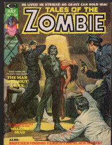 Tales of The Zombie #6 (1973) THE WALKING DEAD Classic Horror Magazine