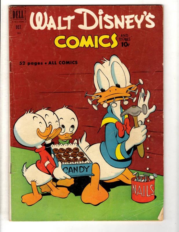 Walt Disney's Comics & Stories # 133 FN Dell Comic Book Donald Duck Nephews JL10