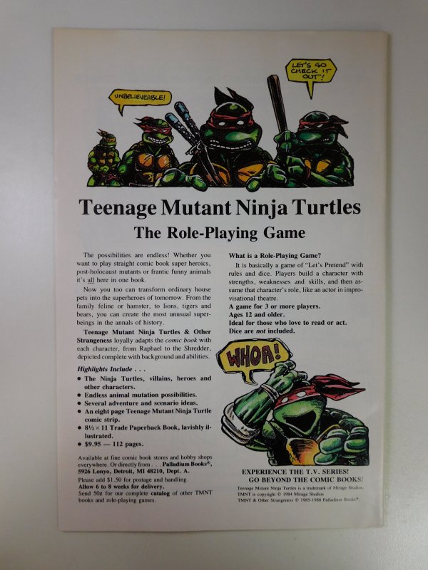 Teenage Mutant Ninja Turtles Adventures #2 (1988)