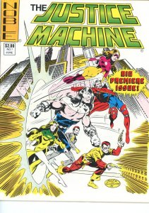 Justice Machine 1,2,3  (Magazine)  1981  All VF  Byrne Cover to #1!