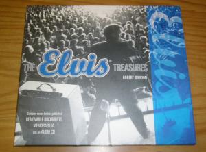 the Elvis Presley Treasures HC VF/NM hardcover with slipcase - memorabilia + CD