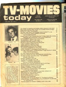 TV-Movies Today-Shirley Jones-Engelbert Humperdinck-Jun-1972