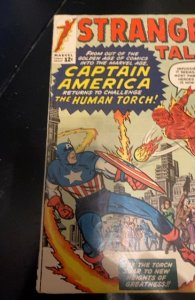 Strange Tales #114 (1963, Marvel Comics) 1st Captain America App. in Silver Age