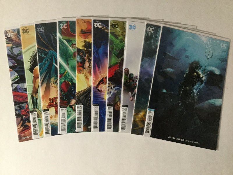 Justice League 1-30 Drowned Earth Tie-ins Variant Lot Nm Near Mint Dc Comics