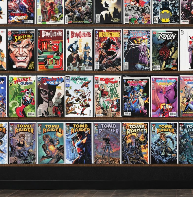 Huge Lot 140+ Comics with Harley Quinn, Venom, Venom: Space Knight & More!