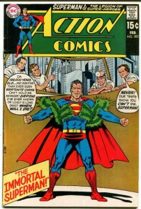 Action Comics #375 (VF/VF+) 1970 SUPERMAN! Classic Silver Age DC ID00
