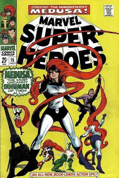 Marvel Super-Heroes (1967 series) #15, Fine- (Stock photo)