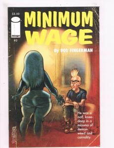 Minimum Wage # 2 VF 1st Print Image Comic Book Bob Fingerman Series 2014 S64
