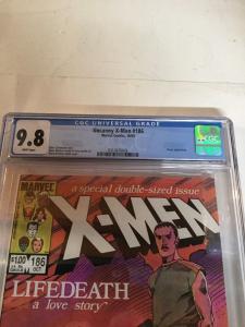 Uncanny X-men 186 Cgc 9.8 White Pages Chris Claremont Story