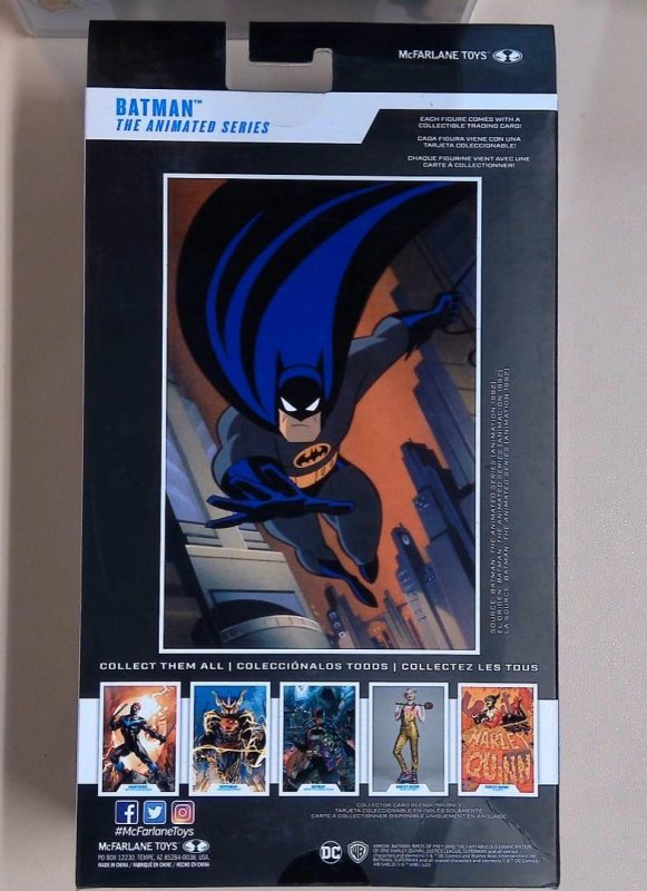 Batman The Animated Series, Blue Chase DC Multiverse, McFarlane Toys, 2024