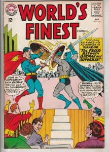 World's Finest #143 (Aug-65) FN+ Mid-High-Grade Superman, Batman, Robin