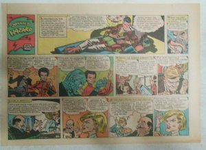 (52) Johnny Hazard Sunday Pages by Frank Robbins from 1967 Most 11 x 15 inches !