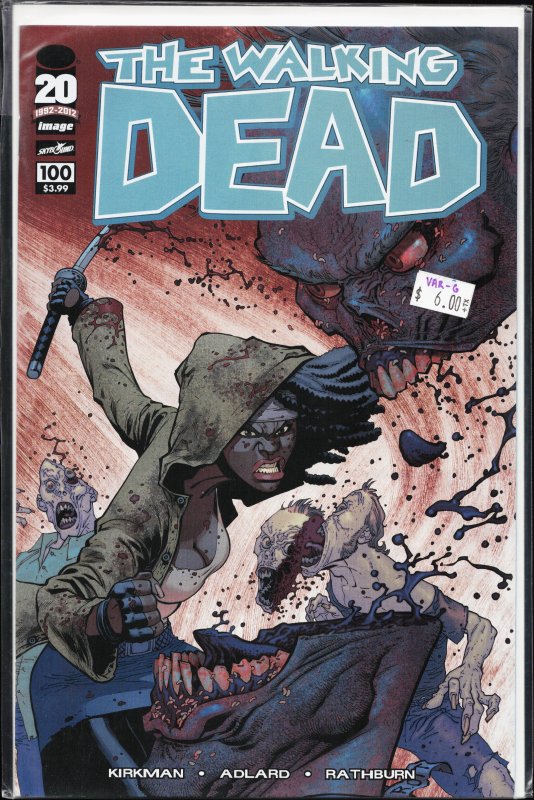 The Walking Dead #100 Cover G (2012)