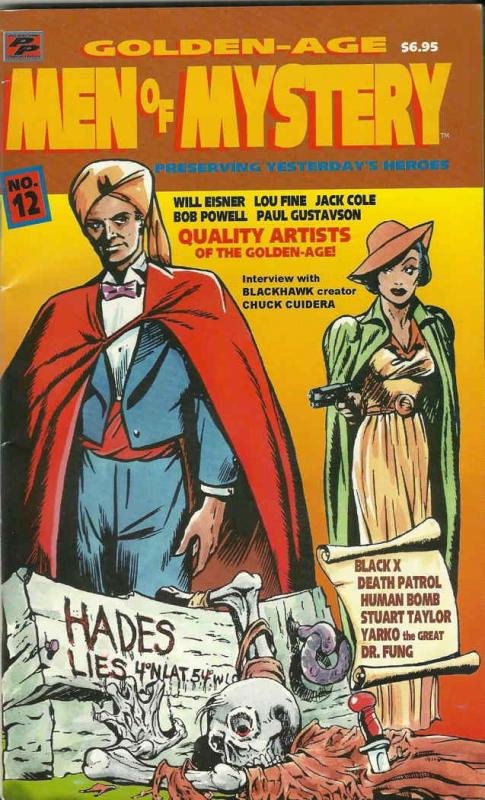 Golden-Age Men of Mystery #12 FN; Paragon | save on shipping - details inside