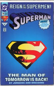 Superman #78 (1993) Superman