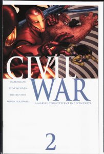 Civil War #2 (2006) Captain America