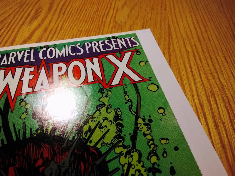 Marvel Comics Presents #73 Newsstand (1991) 1st Dr. Cornelius Weapon X