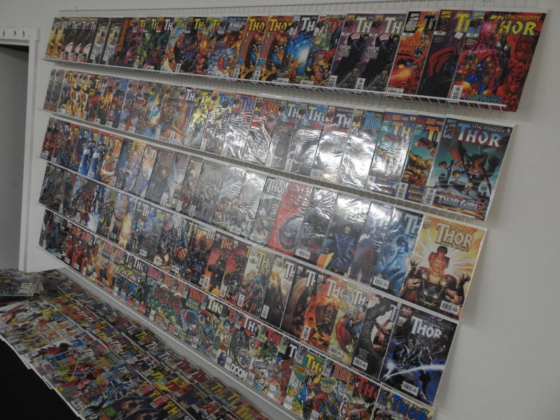 Huge Lot of 220+ Comics W/ All THOR!!! Avg. VF+ Condition!