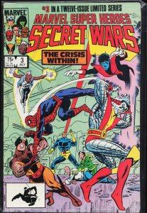 Marvel Super Heroes Secret Wars #3 (1984) [Key Issue]