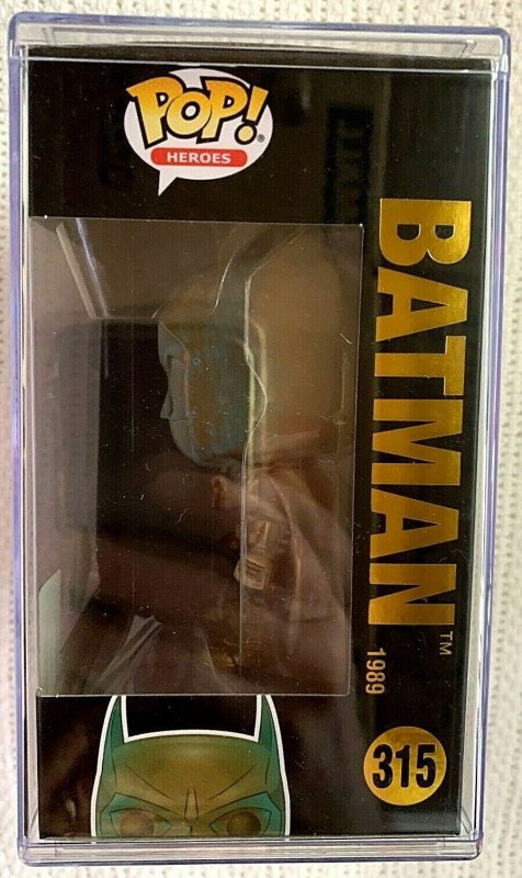 ?~FUNKO~BATMAN #315~?~SPECIAL EDITION  BATMAN 1989 PATINA w/HARD PROTECTOR~?