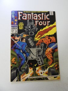Fantastic Four #80 (1968) VG/FN condition piece missing ad page