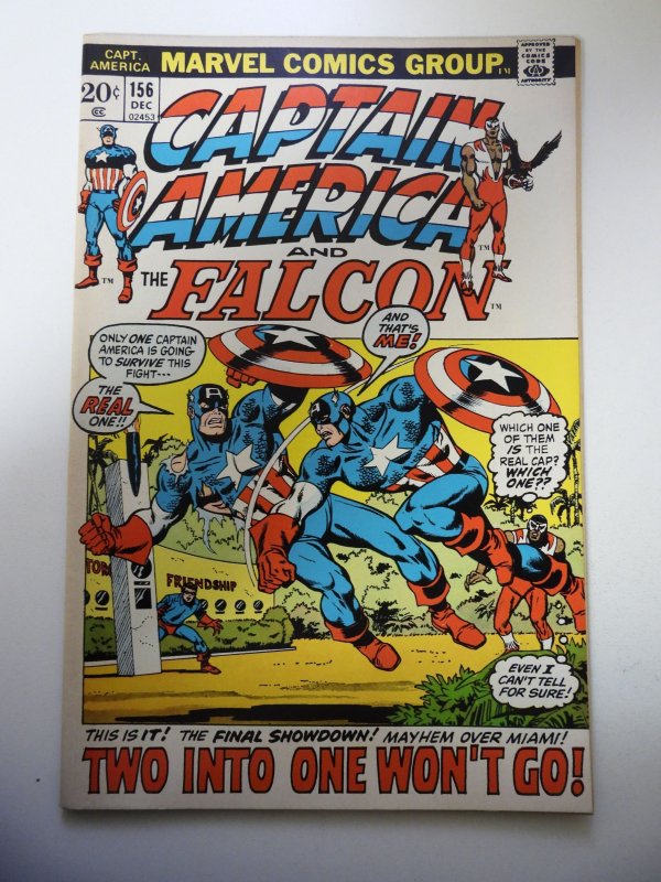 Captain America #156 (1972) FN+ Condition