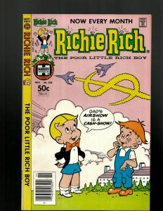 12 Richie Rich Comics 9 160 208 209 + 51 + 43 + 34 + 100 + 43 +51 + 38 + 18 J408