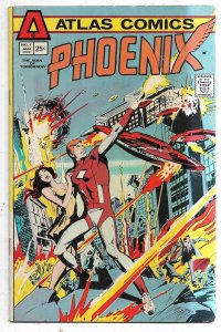 Phoenix #1 Atlas Comics 1975  Dick Giordano cover. Origin.  