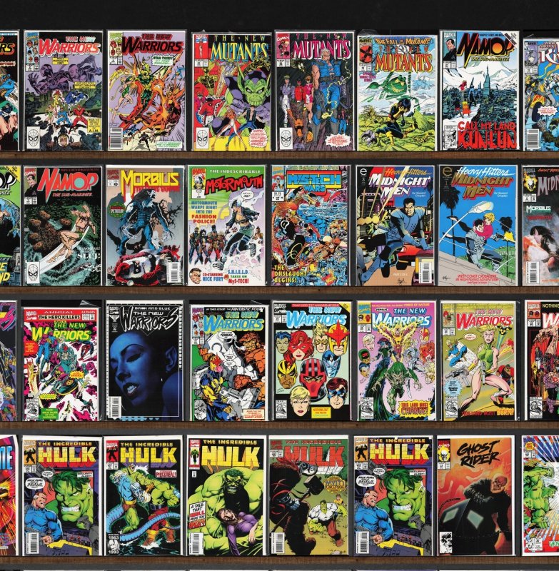 Huge Lot 150+ Comics with The New Warriors, Namor, The Sub Mariner & More!