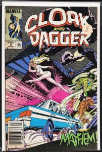 Cloak and Dagger #5 Canadian Variant (1986) Cloak and Dagger [Key Issue]