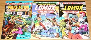 Police Action #1-3 FN complete series - lomax NYPD - mike ploog - atlas comics 2