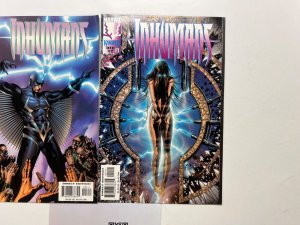 2 Inhumans Marvel Books # 2 3 Iron Man Avengers Defenders Thor Hulk 80 JS42