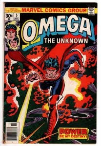 Omega the Unknown #5 (1976) Marvel Comics