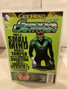 Green Lantern #35  9.0 (our highest grade)  2014