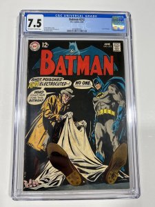 Batman 212 cgc 7.5 ow/w pages Dc comics 1969