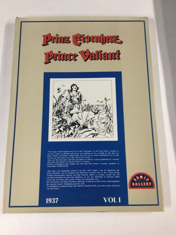 Prince Valiant Prinz Eisenherz Hardcover Comic Gallery English German Volume 1