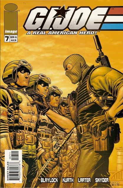 G.I. Joe Comic Book #7 VF/NM ; Image | Mike Zeck