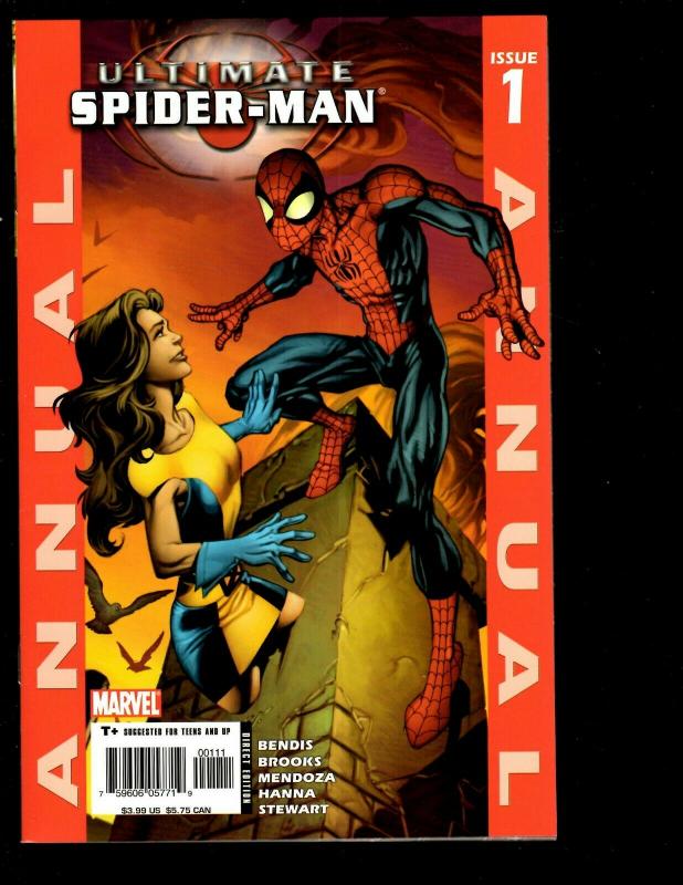 9 Ultimate Spider-Man Marvel Comic Books #128 129 130 131 132 133 Ann 1 2 3 SM11