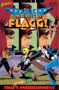 American Flagg #31 VF/NM ; First | Howard Chaykin Steven Grant