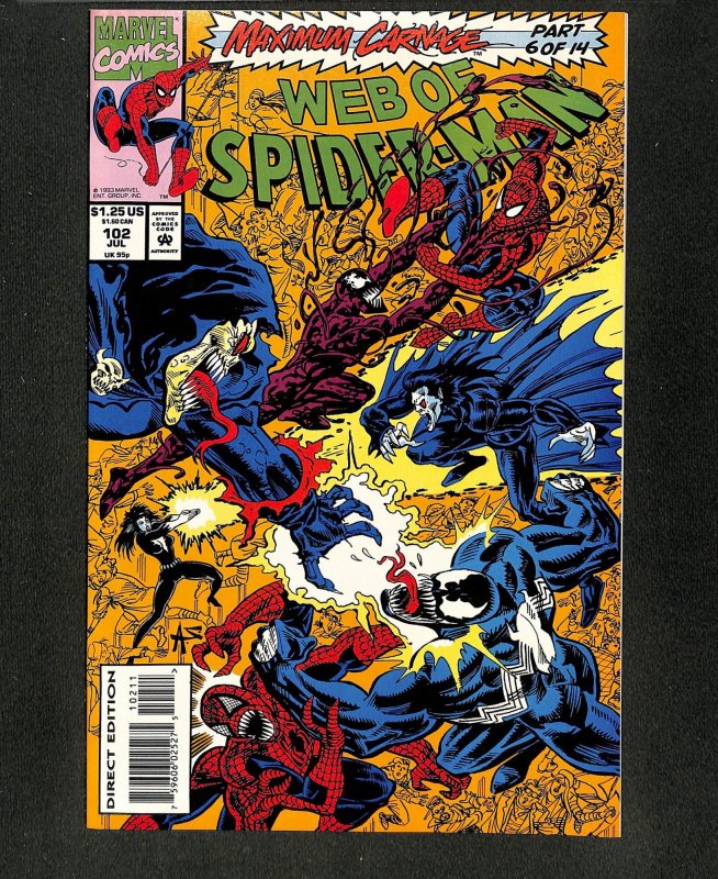 Web of Spider-Man #102 Maximum Carnage Part 6!