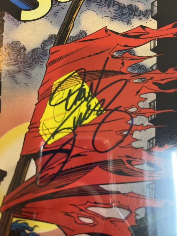 Superman (1993) #75 (CGC SS 9.6) Signed By Dan Jurgens 