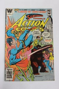 Action Comics #505 WHITMAN (1980) Superman VG