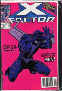 X-Factor #47 Newsstand Edition (1989) X-Factor