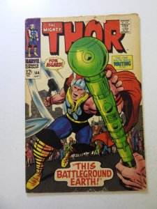 Thor #144 (1967) VG- condition